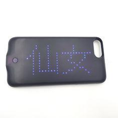 Fashion Design LED Light Up Cell Phone Case Support Different Languages