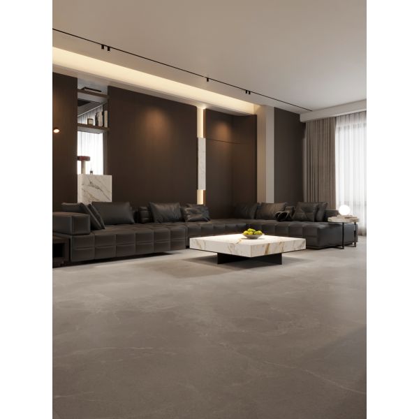 Milk Coffee Modern Living Room Tiles Easy Maintenance Fade Resistant