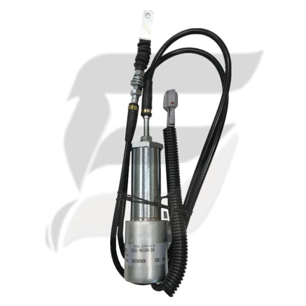 соленоид 24v стопа 11E1-60100-24 для экскаватора R210 DH220-5