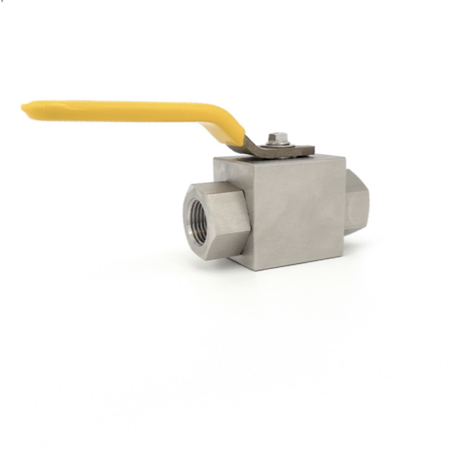 1/2 DN15 high-pressure manual water ball valve - F-NPT thread - stainless steel 316 - OEM - 32Mpa