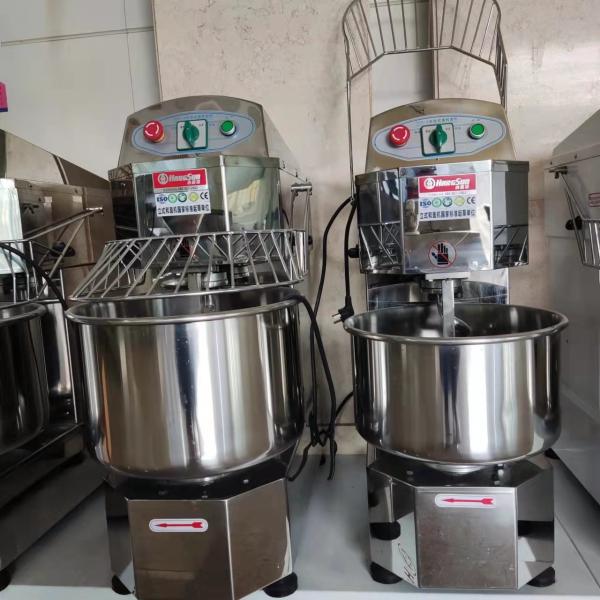 SS304 смеситель теста руки 1.5kw спиральный с автоматическим таймером