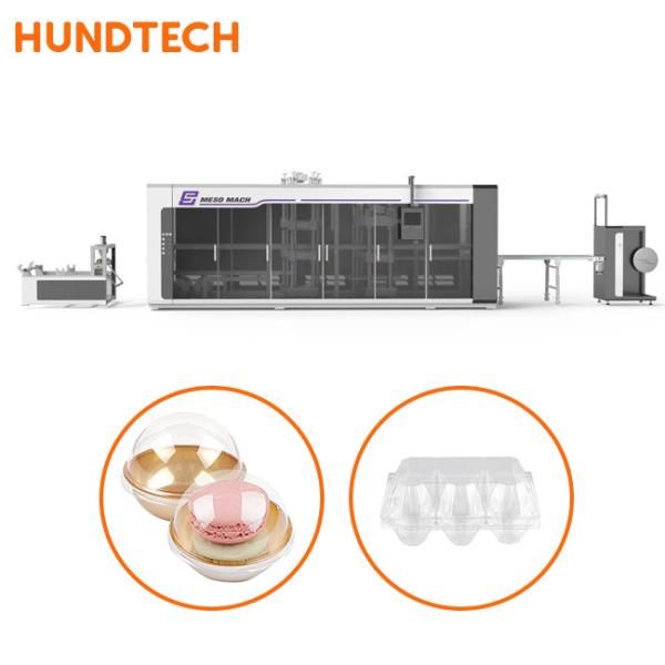 Пластиковый мотор сервопривода Thermoformer 3kw вакуума машины PVC PP Thermoforming вакуума