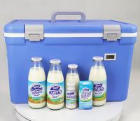 Glacière bleue 30L pour le camping, les pique-niques et les aventures en plein air