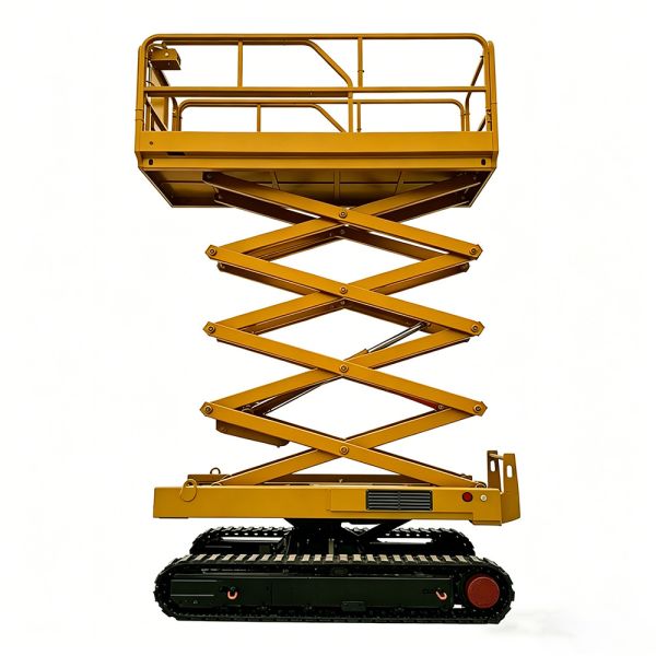 Outdoor Horizontal 26 Foot Scissor Lift Heavy Duty Towable Equipment