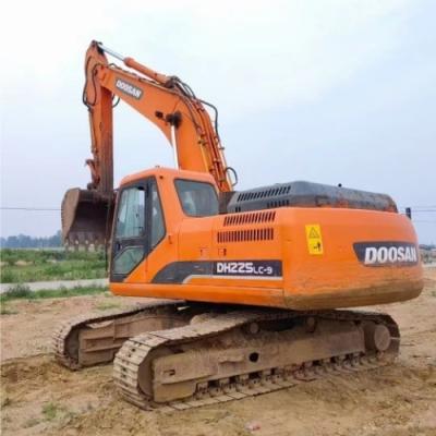 Excavadora original Doosan 225 usada feita na Coreia Excavadora usada Doosan
