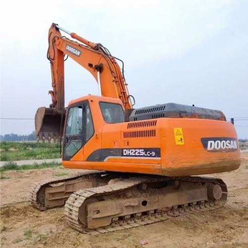 Excavadora original Doosan 225 usada feita na Coreia Excavadora usada Doosan