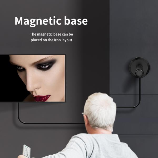 Вертикальная поляризация Внутренняя антенна HDTV с усилителем дальнего действия и беспроводным кабелем 3M