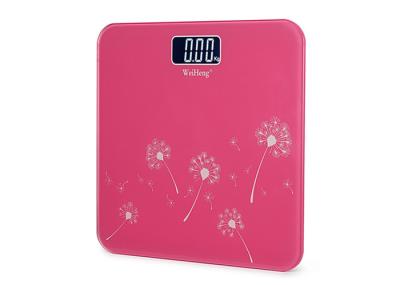 6MM Tempered Glass Platform Accurate Bathroom Scales For Hotel And Home Use