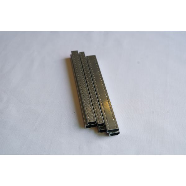 High Frequency Welding Aluminium Spacer Bar Flat Hollow Glazing Spacer Bar