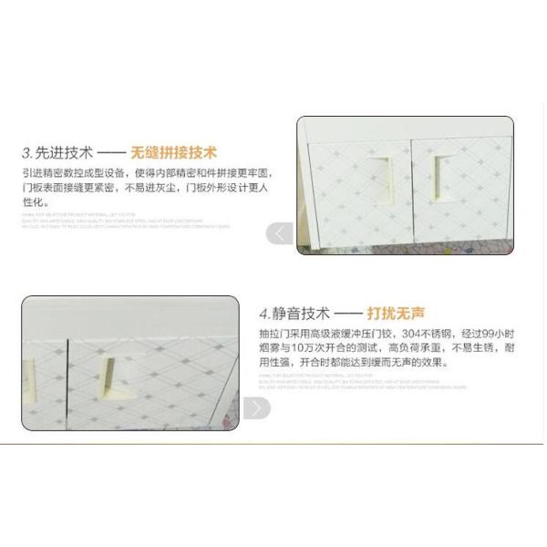 80 X48/cm hanging cabinet / PVC bathroom cabinet / wall cabinet / white color for sanitary ware
