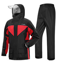 Rain Suit Jacket & Trouser Suit Raincoat for Men & Women Outdoor All-Sport Waterproof Breathable Anti-storm