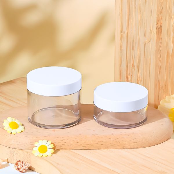 Recyclable BPA Free Plastic Cosmetic Jar with High Impact Resistance for Skincare Packaging