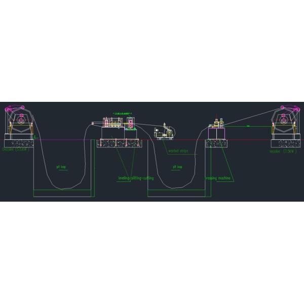 “11 Strips 0.3-0.8mm Thin Sheet Metal Slitting Machine Recoil Machine for Roll Forming Line Automatic Steel Coil Slitting and Rewinding Equipment High Precision Processing Line”