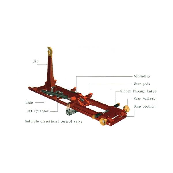SINOTRUK HOWO 4x2 Heavy Duty Truck Swing Arm Type Refuse Collection Truck, 6 Wheels