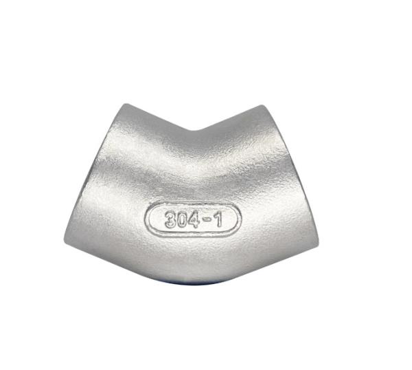 Precision Stainless Steel Casting Pipe Fittings Metal Cast Tube Fitting