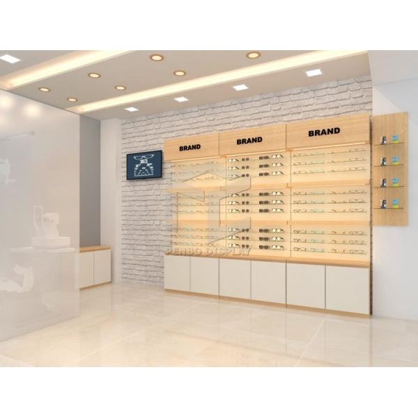 MDF Optical Shop Display Cabinets