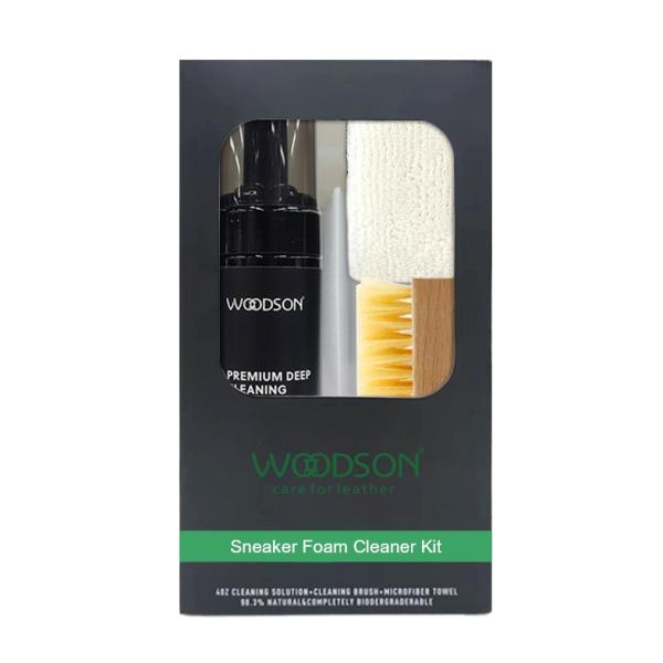 Sneakerhead Foam Sneakers Shoe Cleaner Kit Microfiber Cloth And Shoe Brush 3 In 1 Pack
