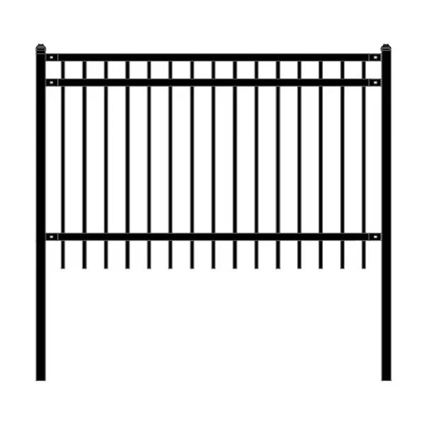 Architectural Home Garden Decorative Agriculture Farm Steel Iron Tubular Palisade Wire Fence Fencing