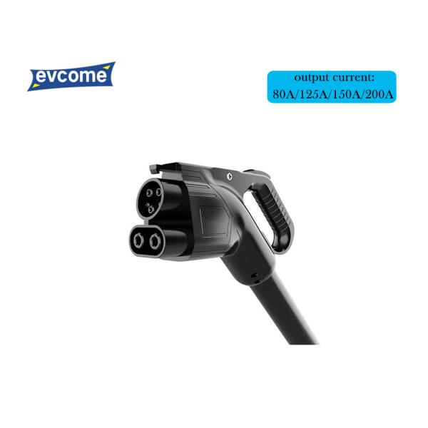 EVCOME Ev Charger Connector (1000V DC 80A 125A 150A 200A ) CCS1 Ev Charger Plug OEM ODM CB UKCA TUV