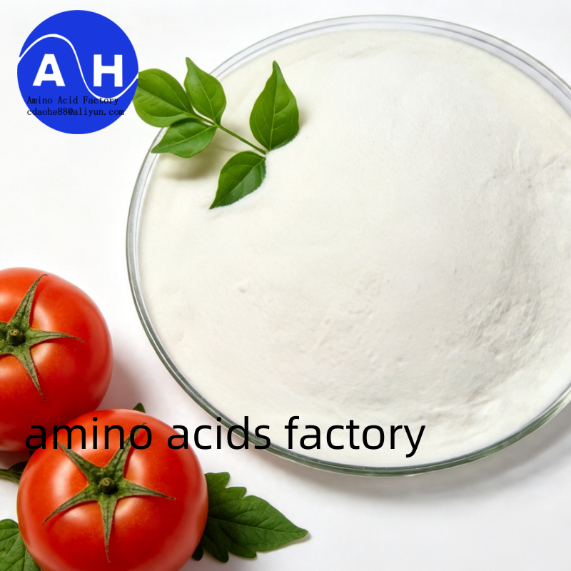 Foliar Amino Acid Fertilizer Raw Material Amino Acid 80% Powder 100% Water Soluble  Fermentation Source For Foliar And Fertigation Use