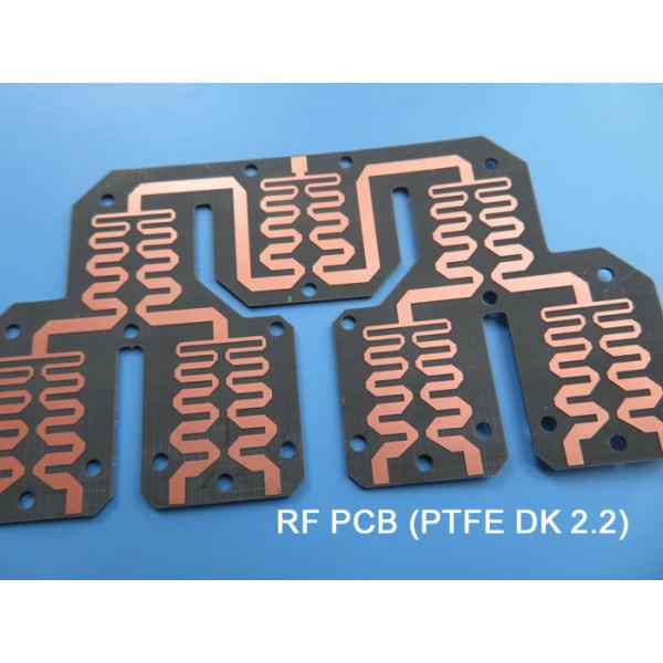 PCB PTFE высокочастотный на PCB RF PTFE двойного слоя DK2.2 дешевом для муфт