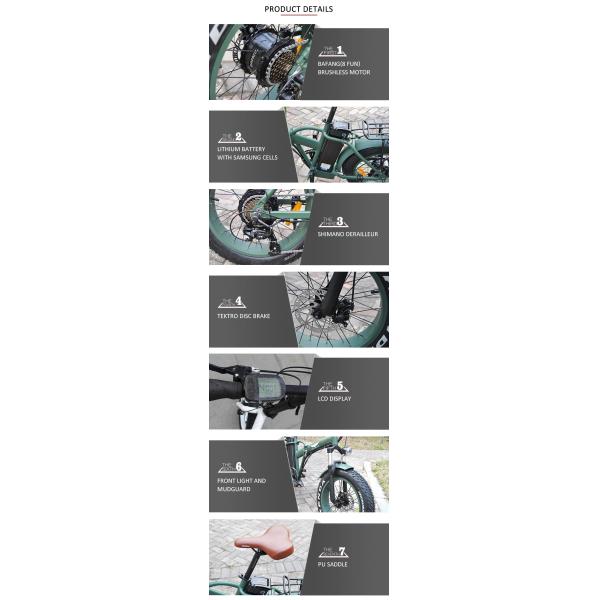 Blue Color Fold Up Electric Bike Low Noise Long Duaration Environmental Protection