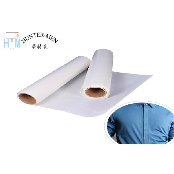 Soft 0.3mm Polyurethane Hot Melt Film For Fabric 100M/ Roll