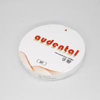 Résistance 1350MPa Translucide HT/DHT Blocs de zirconium blanc OEM/ODM Disponible dans un emballage cartonné