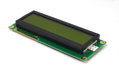 STN Y-N Yellow Green I2C 16x2 LCD Display Module 1602 Alphanumeric Character