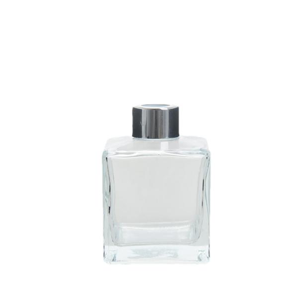 Customized Glass Car Perfume Bottle 200ML Square Reed Diffuser Bottles