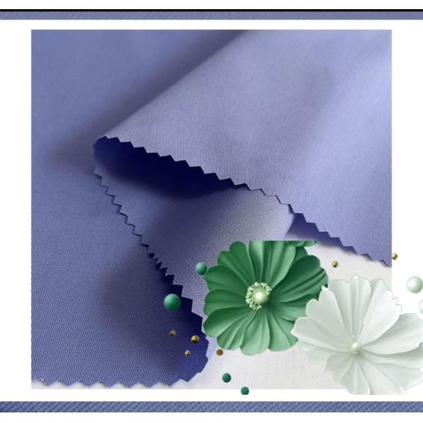 60% de coton 40% de polyester tissus CVC `Pantalons Vêtements de travail quotidiens 125gm Chemises de bureau