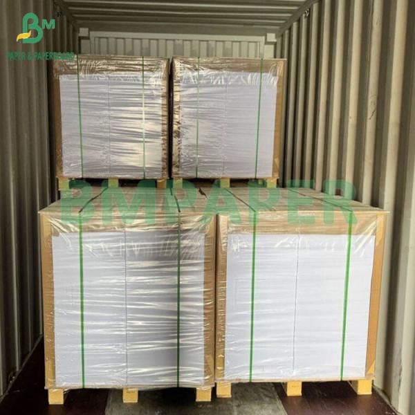 170gm 270gm ダブルサイド 輝くコーティング テキスト ソファ 紙 25×38