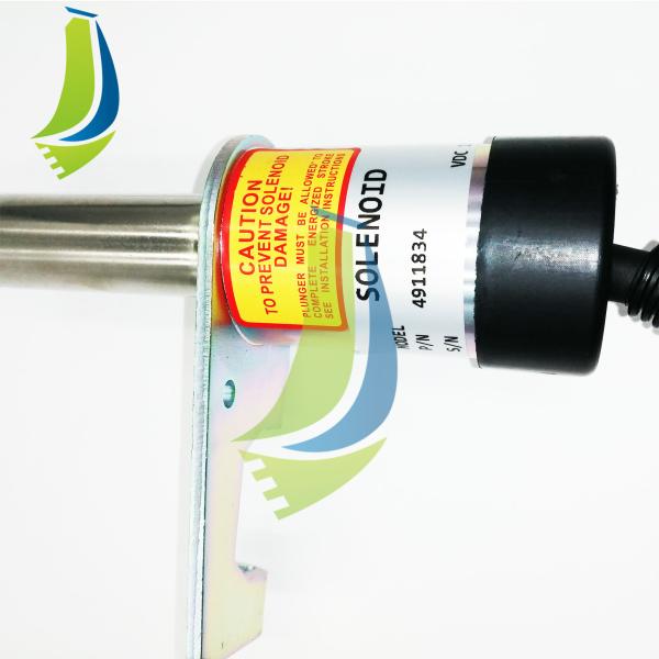 4942878 24V 4BFuel Shut Off Solenoid 4B 6C Compatible With excavator parts