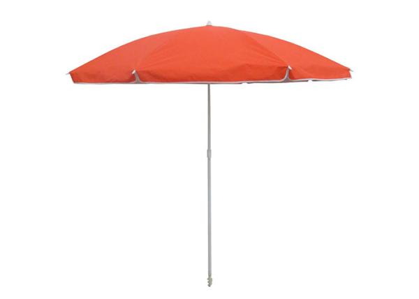 Courtyard Folding Beach Umbrella , Outdoor Parasol Umbrella UV Resistant