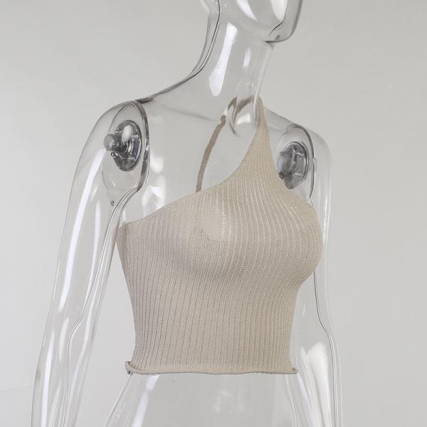 Sustainable Tight Irregular Spliced Blouse T-Shirt Woman