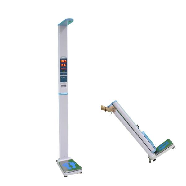 EXACTITUDE de l'instrument 0.5CM/0.1KG de mesure de taille et de poids de corps de 200kg Digital