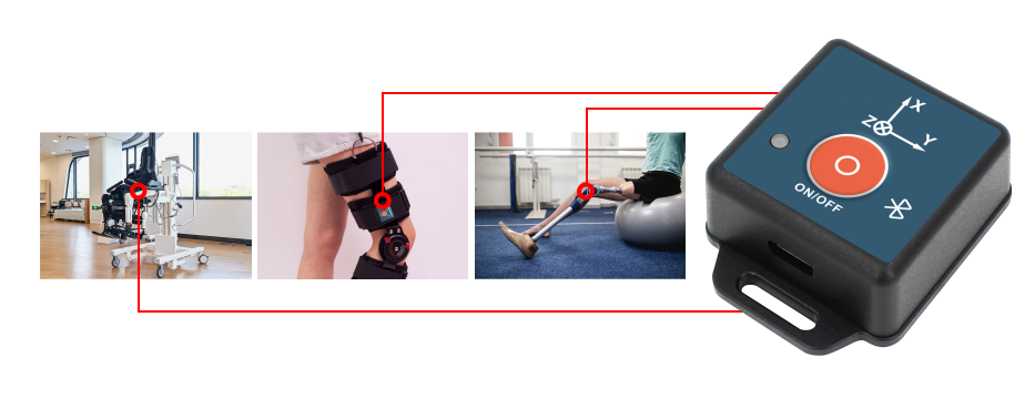 IMU100-BL: Wearable 9-Axis Sensor AHRS with Bluetooth 5.1 and 100Hz Update Rate