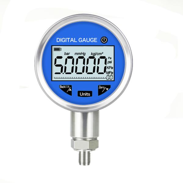 RS485 Oil Air Hydraulic Digital Pressure Gauge YK100B 100mm Stainless Steel