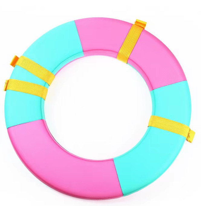EVA Solid Lifebuoy Дети учатся плавать вспомогательные плавательные кольца Безопасность и охрана окружающей среды не надувные
