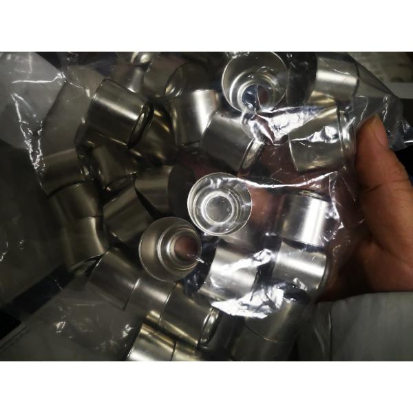 Precision Deep-Drawn Metal Shells with Ceramic Insulators | Custom Nickel-Plated Stainless Steel Housings for Electronic Sensors, RF Connectors, and High-Voltage Devices