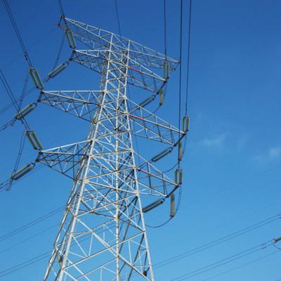 Hot Dip Galvanized 66KV Angular Steel Lattice Electric Transmission Tower