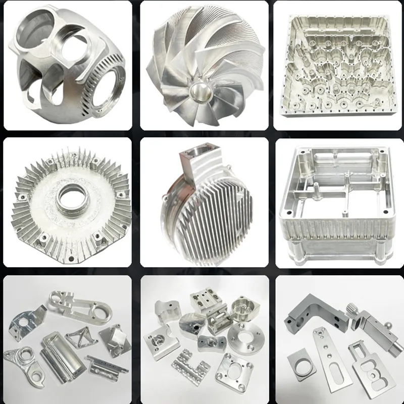 Custom 3 4 5 Axis CNC Machining Services High Precision Customized Metal CNC Milling Machine Parts