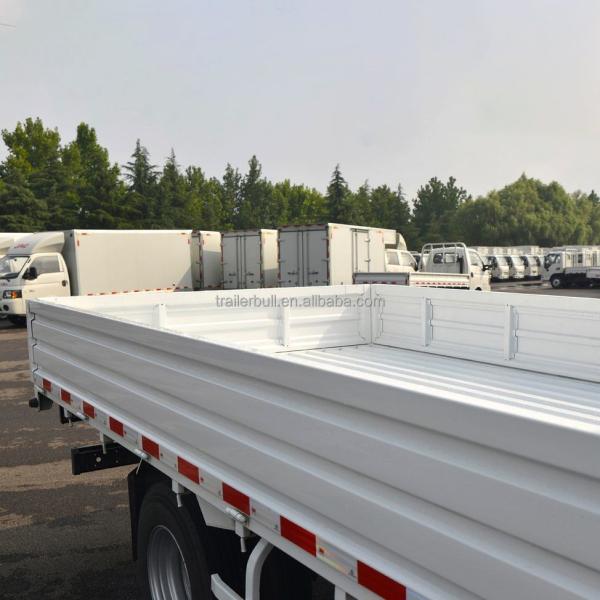3m Length Steel Dry Freight Cargo Box Isuzu Cargo Truck