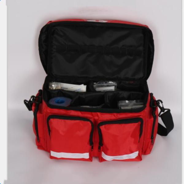Response Emergency Trauma Bag Supplies Nylon Ambulance Big  Sports EMS Rescue Bag 43CM