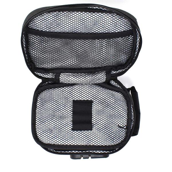 Premium Polyester Smell Proof Stash Bag With Lock OEM ODM Acceptable