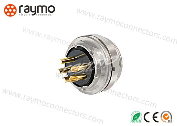 Travamento de parafuso do conector circular do metal de HEG