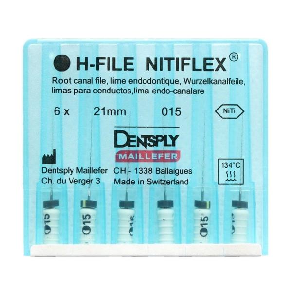 High Efficiency H File Endo , 21mm 25mm 28mm 31mm Length Nitiflex Files