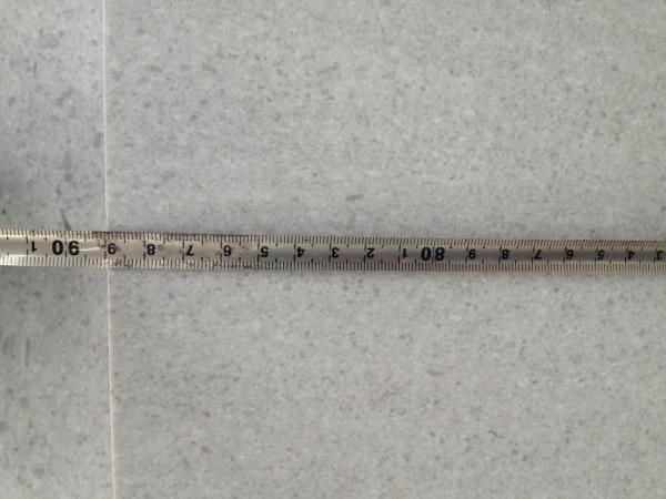 Força compressiva alta do MPA da dureza de mármore natural cinzenta 153 da telha 7