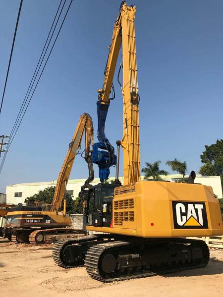 Multicolor Antiwear Vibro Sheet Pile , Durable Sheet Pile Driver For Excavator