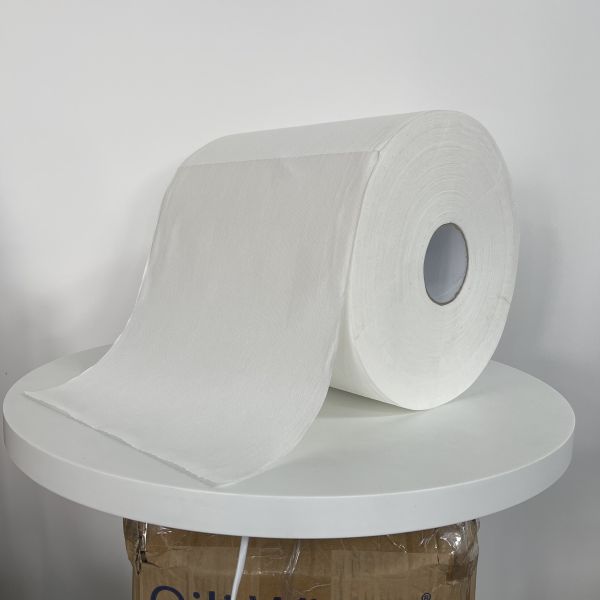 Ultra Heavy Duty Eco-Friendly Jumbo Roll Industrial Cleaning Wipes for Highly Absorbent Grease and Oil Removal
